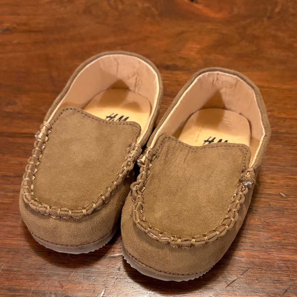 H&M Kids Tan Moccasins
